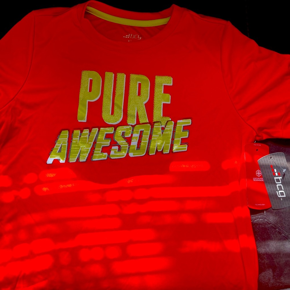Kids “pure awesome” tee